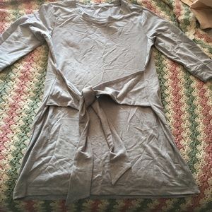 NY&Co cotton casual dress with waist tie detail